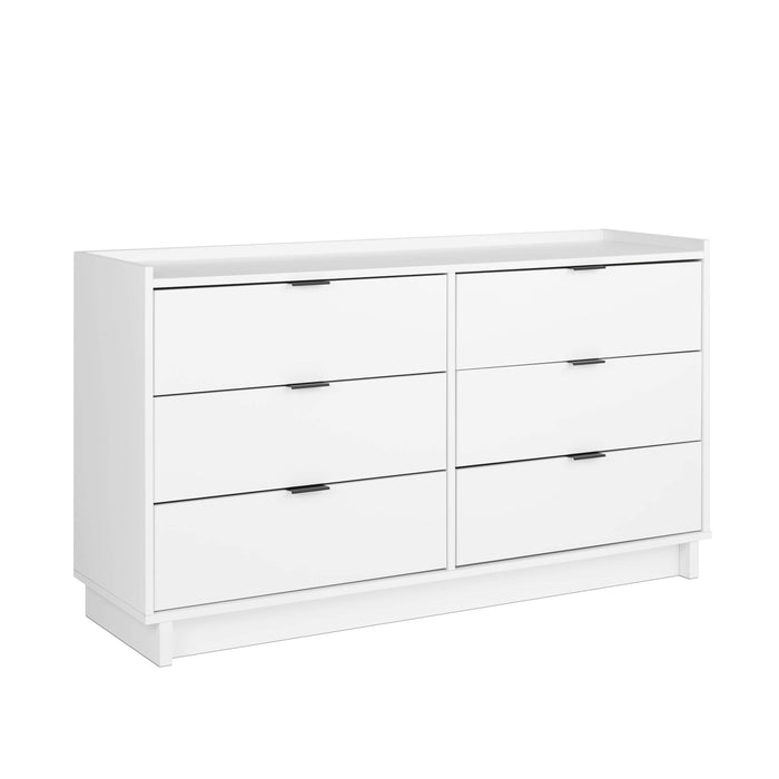 Pending - Prepac Dresser Simply Modern 6-Drawer Dresser - Available in 3 Colors