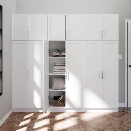 Pending - Prepac Elite Plus Storage 6 PC in White