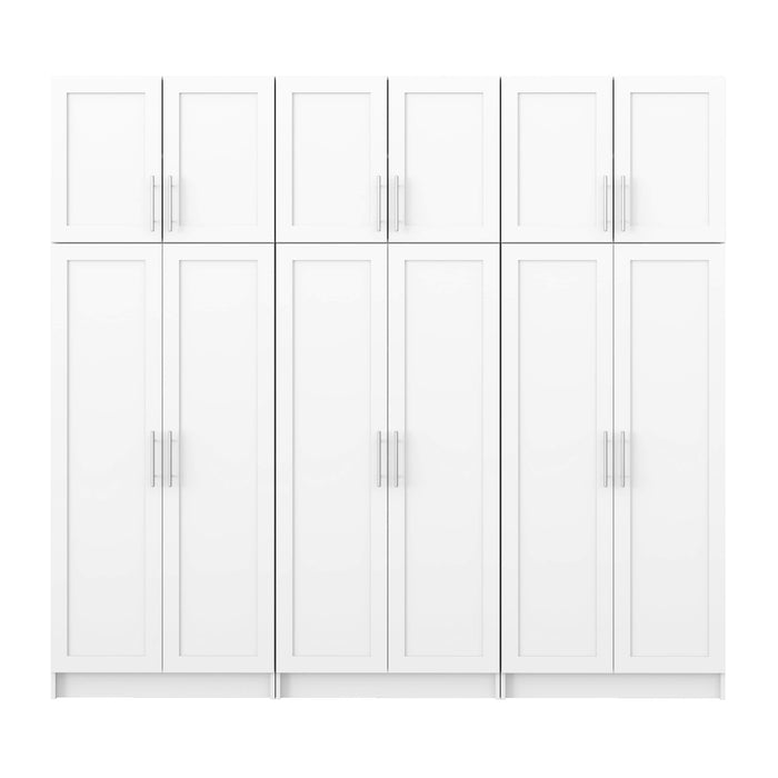 Pending - Prepac Elite Plus Storage 6 PC in White