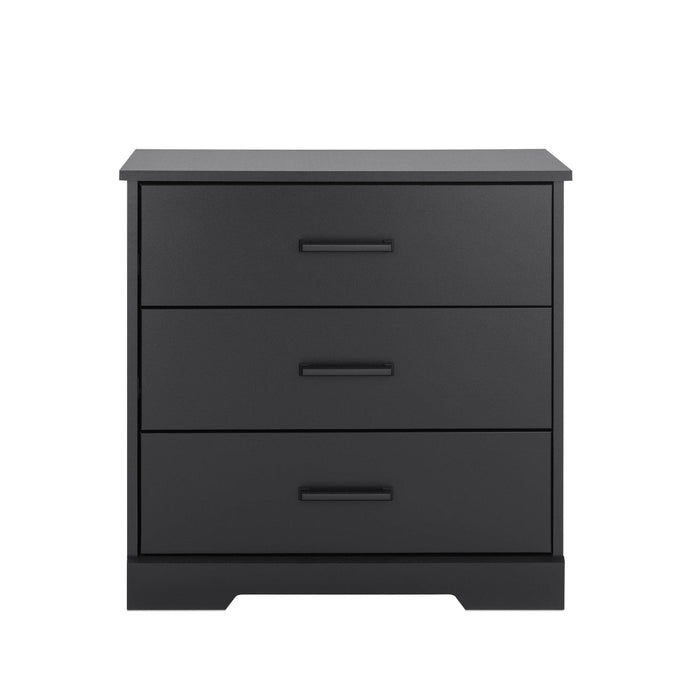 Pending - Prepac Nightstand Black Rustic Ridge Farmhouse 3-Drawer Nightstand - Available in 4 Colors