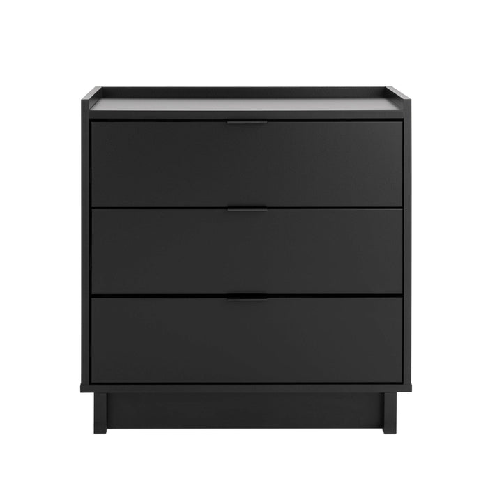 Pending - Prepac Nightstand Black Simply Modern 3-Drawer Nightstand - Available in 3 Colors