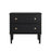 Pending - Prepac Nightstand Lux 2-Drawer Nightstand in Black