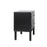 Pending - Prepac Nightstand Lux 2-Drawer Nightstand in Black