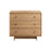Pending - Prepac Nightstand Natural Oak Finnley 3-Drawer Nightstand - Available in 2 Colors