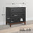 Pending - Prepac Nightstand Nordik 3-Drawer Nightstand in Black