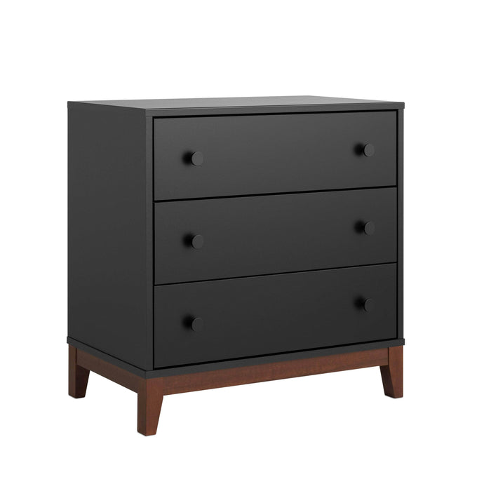 Pending - Prepac Nightstand Nordik 3-Drawer Nightstand in Black