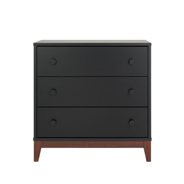 Pending - Prepac Nightstand Nordik 3-Drawer Nightstand in Black