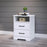 Pending - Prepac Nightstand Rustic Ridge 2-Drawer Nightstand - Available in 4 Colors