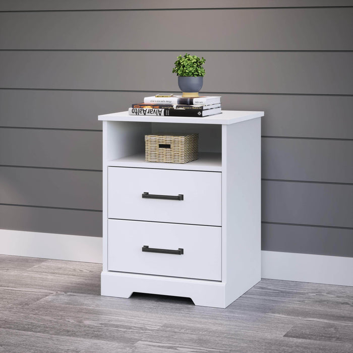 Pending - Prepac Nightstand Rustic Ridge 2-Drawer Nightstand - Available in 4 Colors