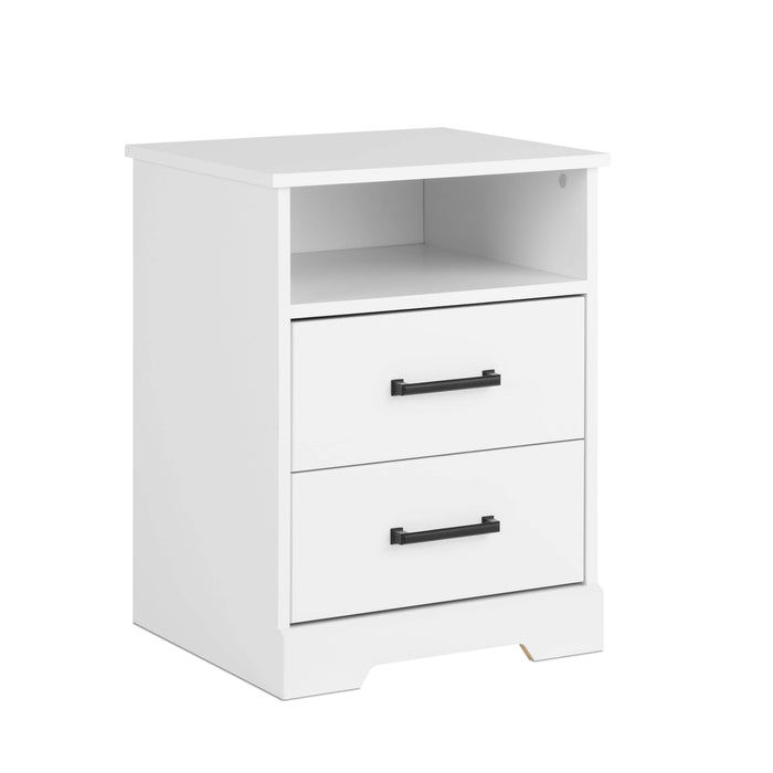 Pending - Prepac Nightstand Rustic Ridge 2-Drawer Nightstand - Available in 4 Colors
