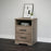 Pending - Prepac Nightstand Rustic Ridge 2-Drawer Nightstand - Available in 4 Colors