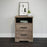 Pending - Prepac Nightstand Rustic Ridge 2-Drawer Nightstand - Available in 4 Colors