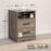 Pending - Prepac Nightstand Rustic Ridge 2-Drawer Nightstand - Available in 4 Colors