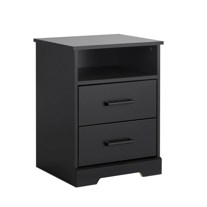 Pending - Prepac Nightstand Rustic Ridge 2-Drawer Nightstand - Available in 4 Colors