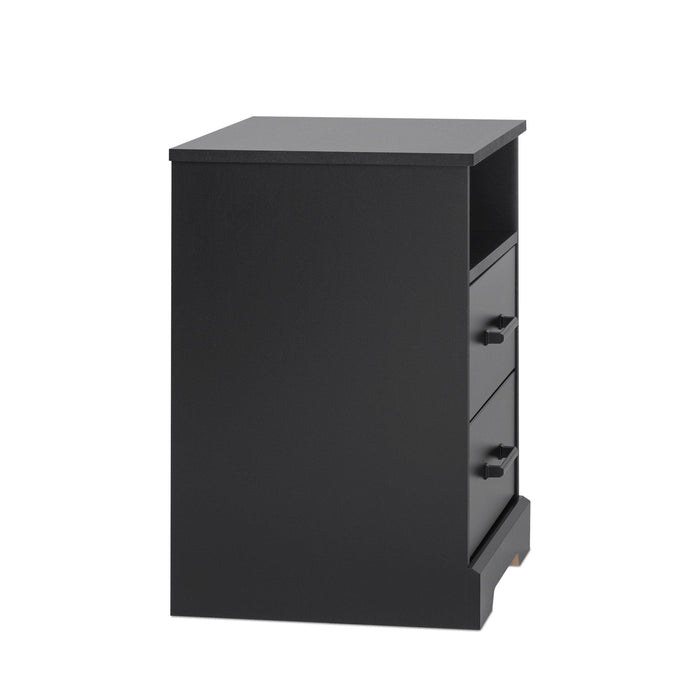 Pending - Prepac Nightstand Rustic Ridge 2-Drawer Nightstand - Available in 4 Colors