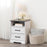 Pending - Prepac Nightstand Rustic Ridge 2-Drawer Nightstand - Available in 4 Colors
