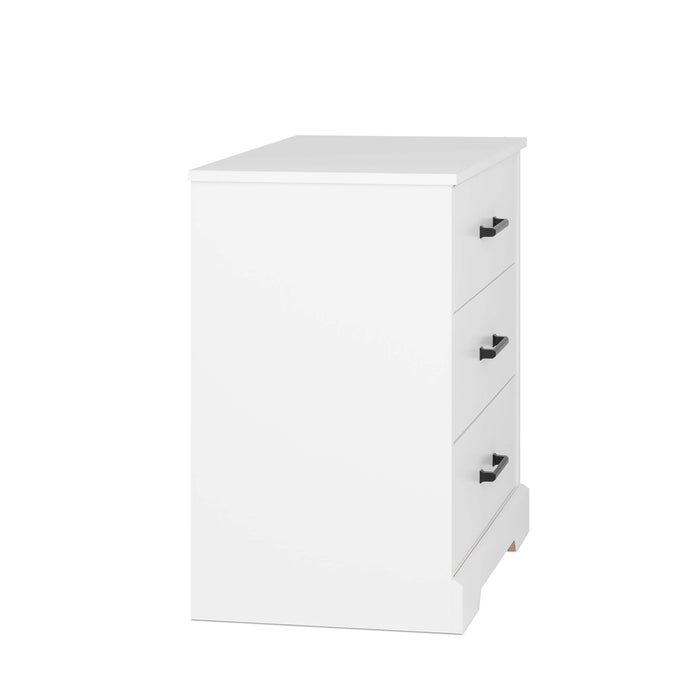 Pending - Prepac Nightstand Rustic Ridge Farmhouse 3-Drawer Nightstand - Available in 4 Colors