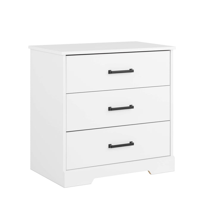 Pending - Prepac Nightstand Rustic Ridge Farmhouse 3-Drawer Nightstand - Available in 4 Colors