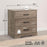 Pending - Prepac Nightstand Rustic Ridge Farmhouse 3-Drawer Nightstand - Available in 4 Colors