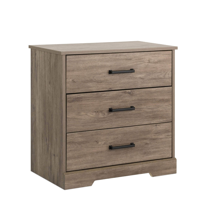 Pending - Prepac Nightstand Rustic Ridge Farmhouse 3-Drawer Nightstand - Available in 4 Colors