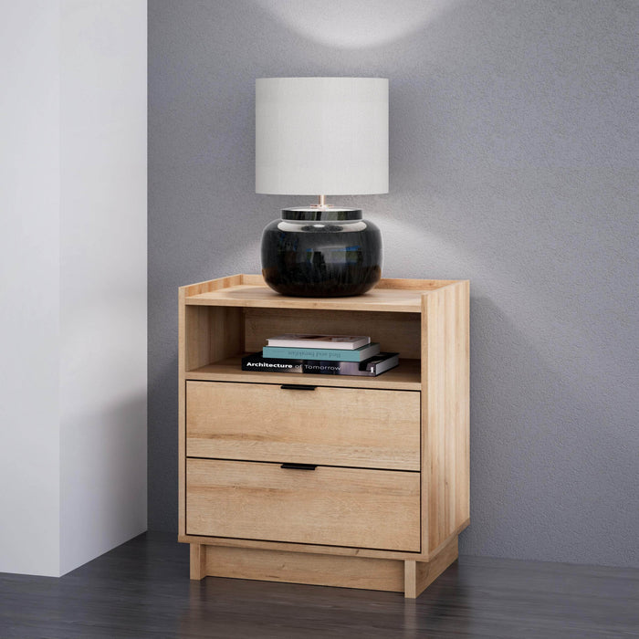 Pending - Prepac Nightstand Simply Modern 2-Drawer Nightstand - Available in 3 Colors