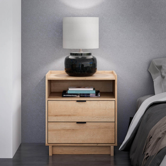 Pending - Prepac Nightstand Simply Modern 2-Drawer Nightstand - Available in 3 Colors