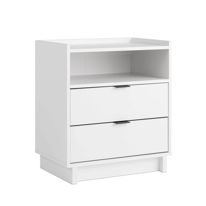 Pending - Prepac Nightstand Simply Modern 2-Drawer Nightstand - Available in 3 Colors
