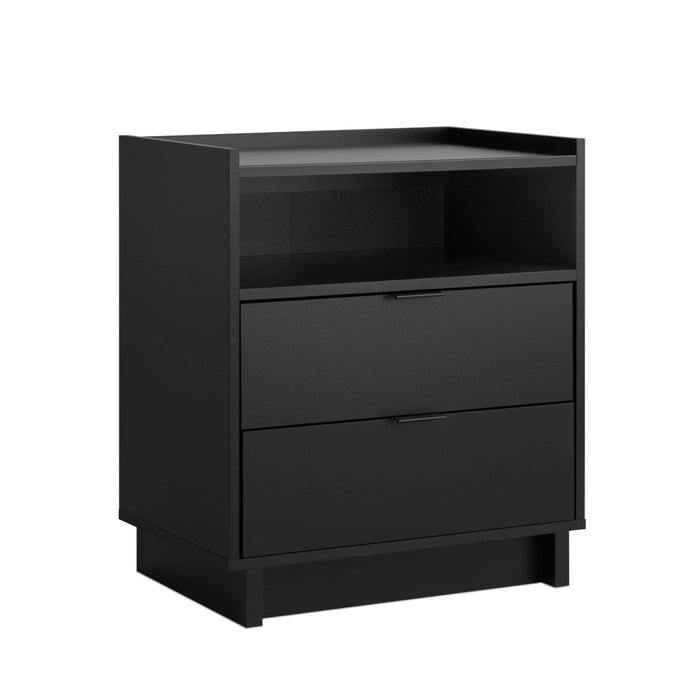 Pending - Prepac Nightstand Simply Modern 2-Drawer Nightstand - Available in 3 Colors