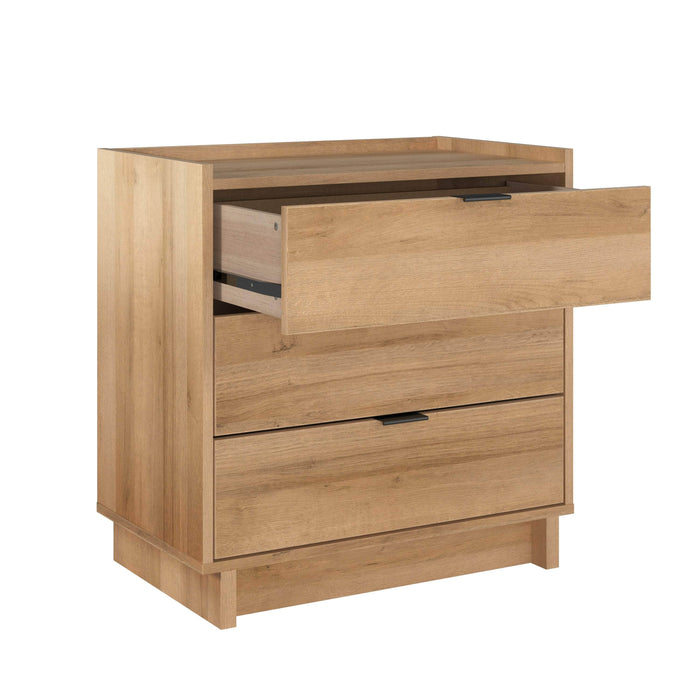Pending - Prepac Nightstand Simply Modern 3-Drawer Nightstand - Available in 3 Colors