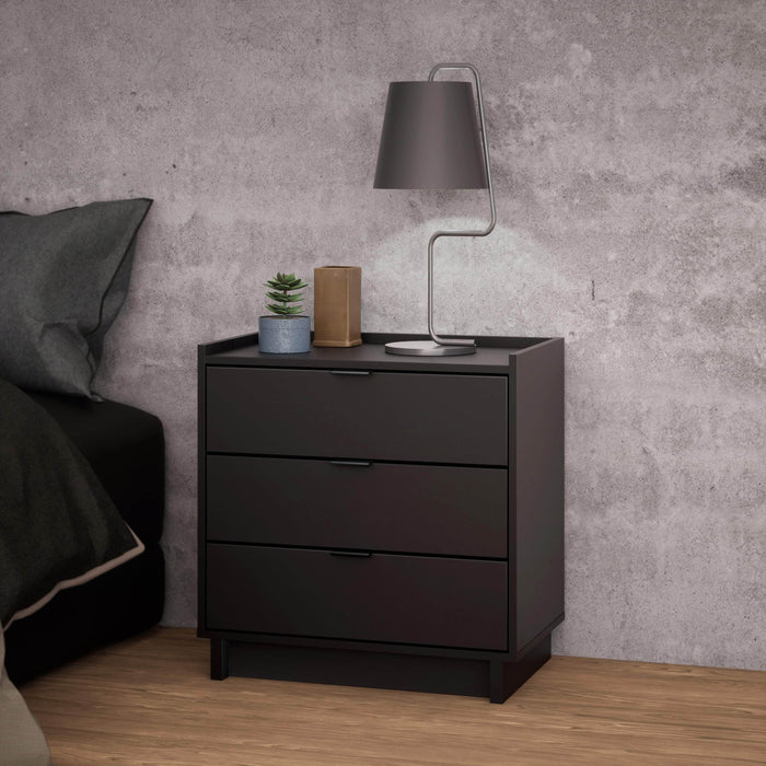 Pending - Prepac Nightstand Simply Modern 3-Drawer Nightstand - Available in 3 Colors