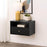 Pending - Prepac Nightstand Sonoma 1-Drawer Floating Nightstand (Set of 2) in Black