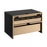 Pending - Prepac Nightstand Sonoma 1-Drawer Floating Nightstand (Set of 2) in Black