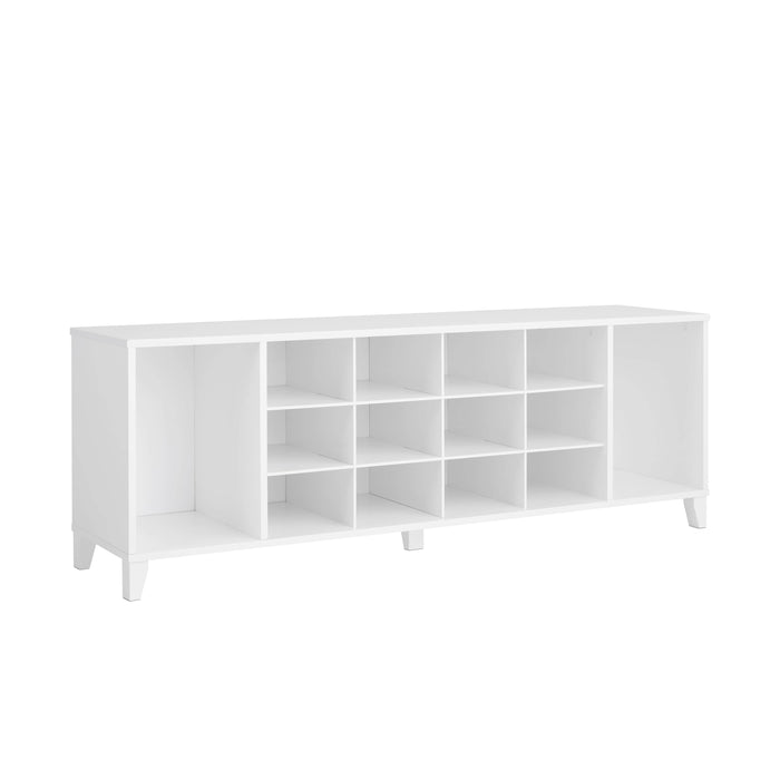 Pending - Prepac Shoe Cabinet 60" Wide Shoe Bench in White