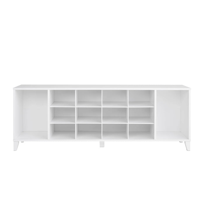 Pending - Prepac Shoe Cabinet 60" Wide Shoe Bench in White