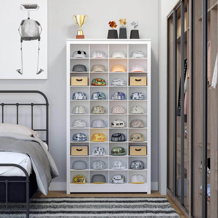 Pending - Prepac Shoe Cabinet Sonoma 40" Shoe Storage Rack in White