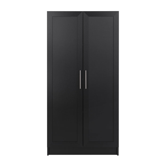 Pending - Prepac Storage Cabinet Black Elite 32" Panel Storage Cabinet - Available in 4 Colors