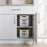 Pending - Prepac Storage Cabinet Elite 32" 2-Door Base Storage Cabinet in White