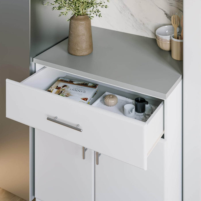 Pending - Prepac Storage Cabinet Elite 32" 2-Door Base Storage Cabinet in White