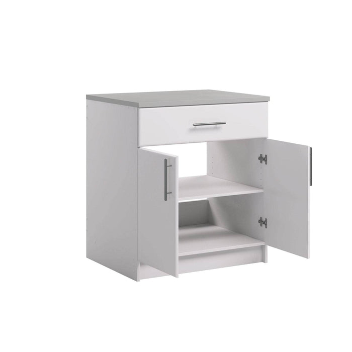 Pending - Prepac Storage Cabinet Elite 32" 2-Door Base Storage Cabinet in White