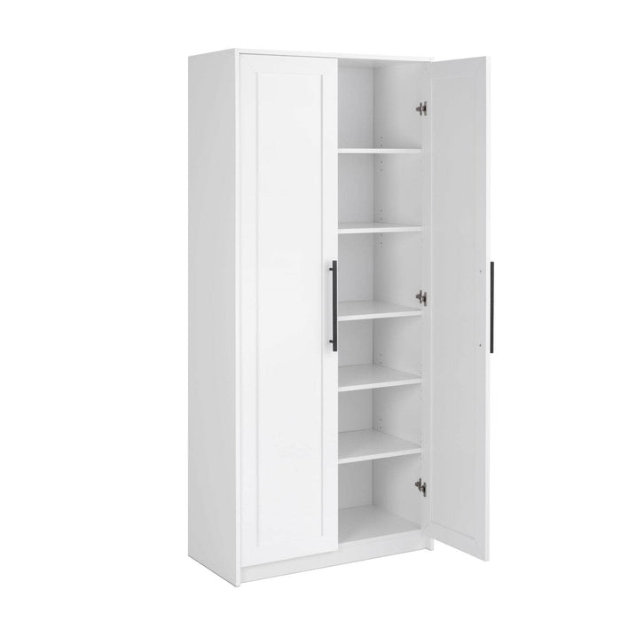 Pending - Prepac Storage Cabinet Elite Premium 72" Storage Cabinet in White