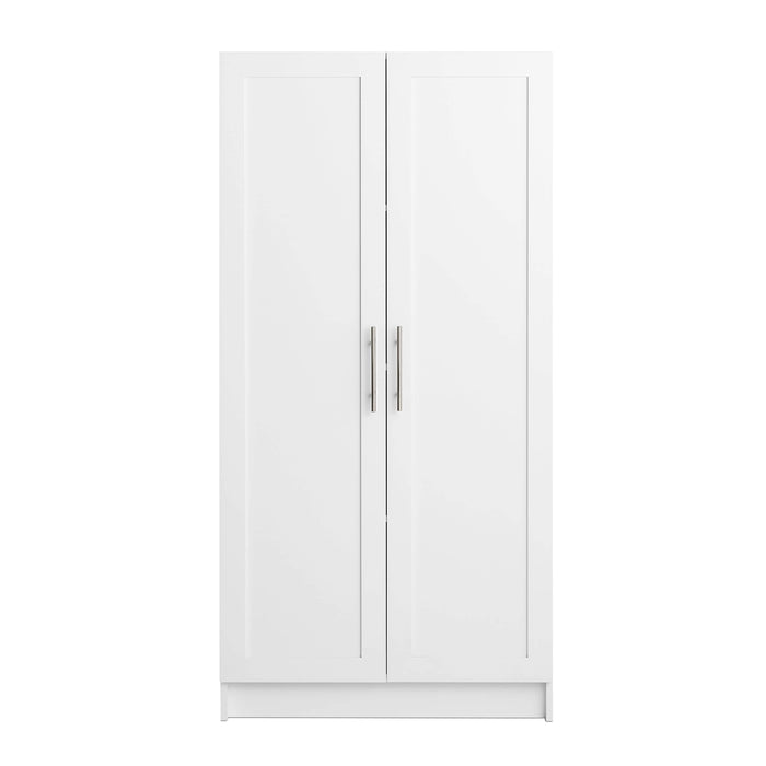 Pending - Prepac Storage Cabinet White Elite 32" Panel Storage Cabinet - Available in 4 Colors