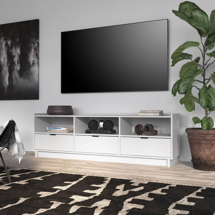 Pending - Prepac TV Stand Simply Modern 70.25" TV Stand - Available in 3 Colors