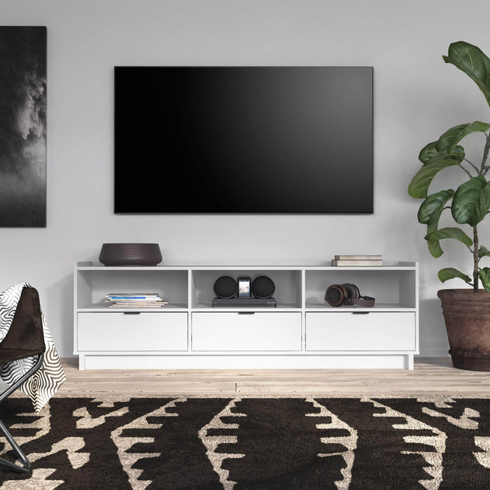 Pending - Prepac TV Stand Simply Modern 70.25" TV Stand - Available in 3 Colors