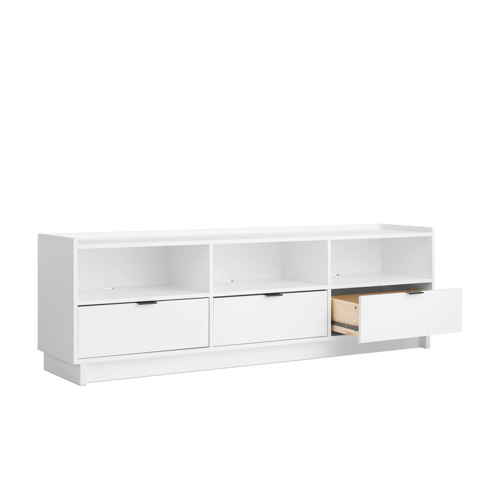 Pending - Prepac TV Stand Simply Modern 70.25" TV Stand - Available in 3 Colors