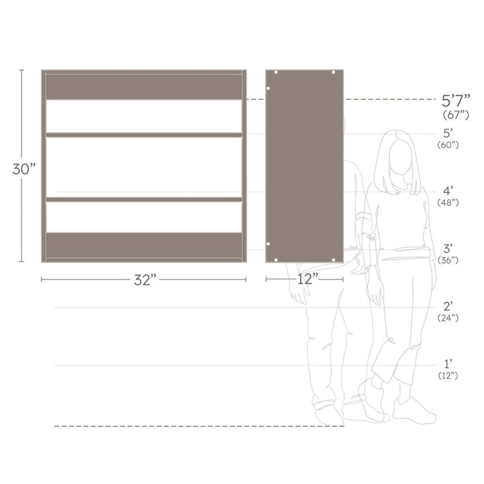 Pending - Prepac Wall Cabinet Elite 32" Wall Cabinet in White