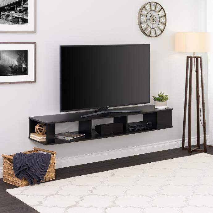 70" Wide Wall Mounted TV Stand-Wholesale Furniture Brokers