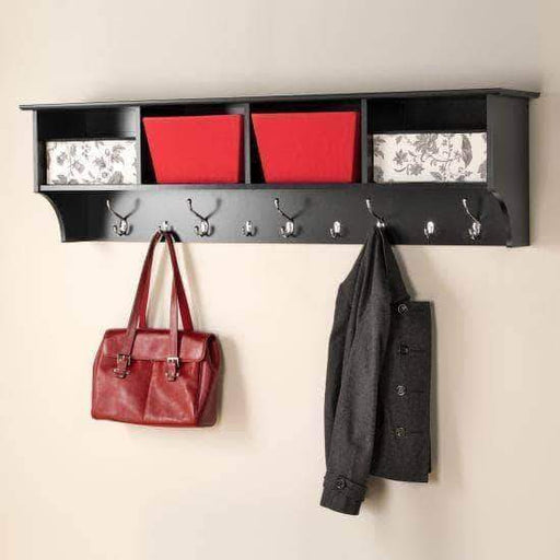 60 inch Wide Hanging Entryway Shelf - Multiple Options Available-Wholesale Furniture Brokers