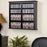 Black Double Wall Mounted Storage-Wholesale Furniture Brokers