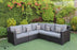 Provence Corner Sectional - Available in 3 Colors-Wholesale Furniture Brokers