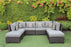 Provence Large U-Shaped Sectional - Available in 3 Colors-Wholesale Furniture Brokers